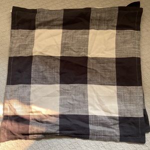 3 Pottery Barn Euro Buffalo check shams